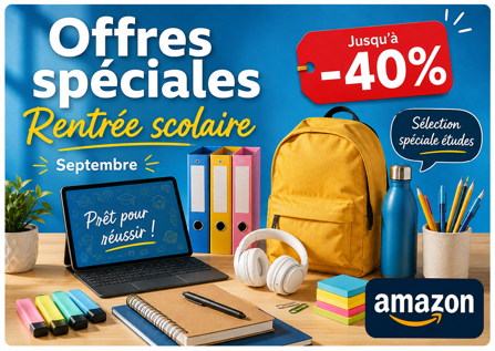 Offres et promotions actuellement disponibles sur Amazon